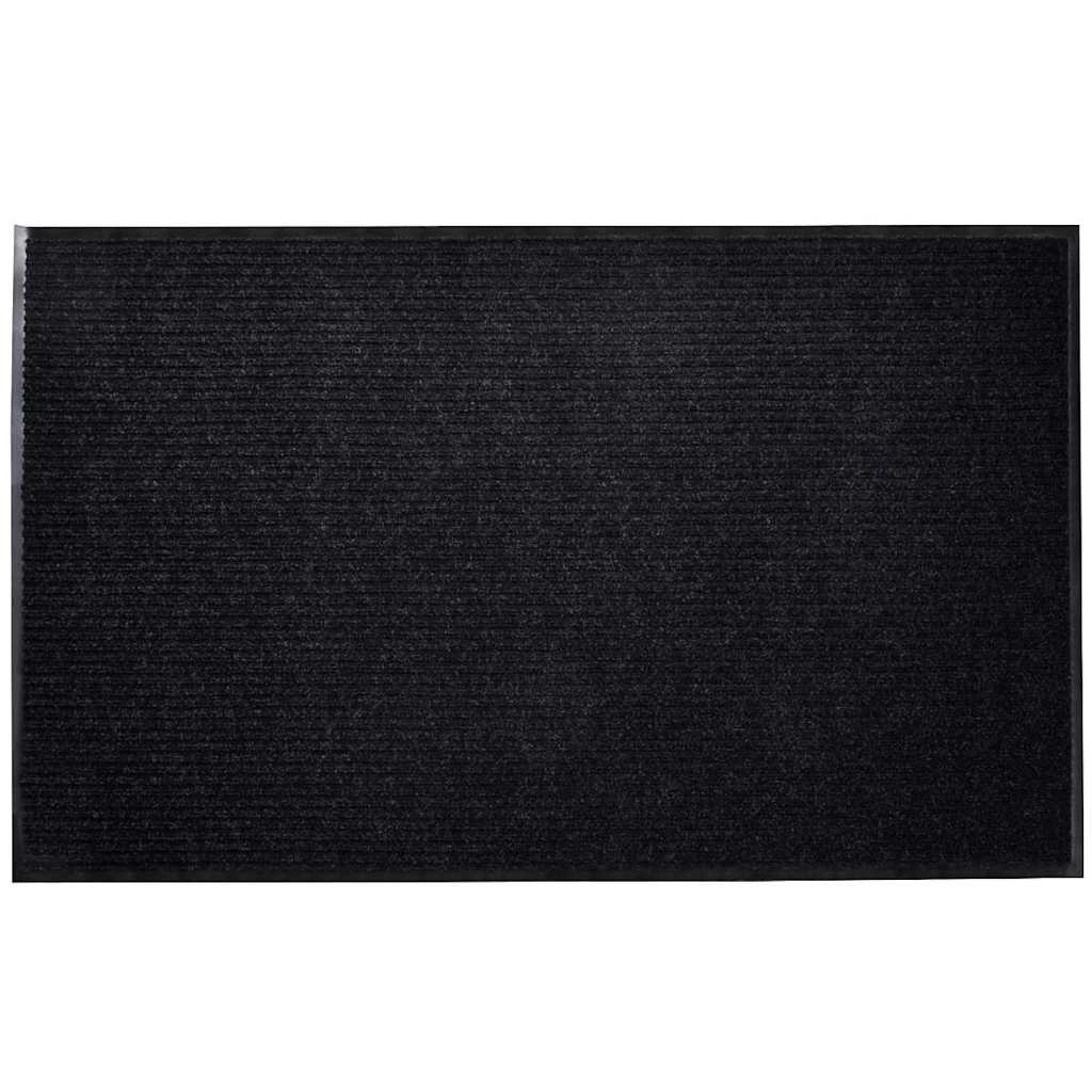 Doormat Black 90 x 150 cm PVC
