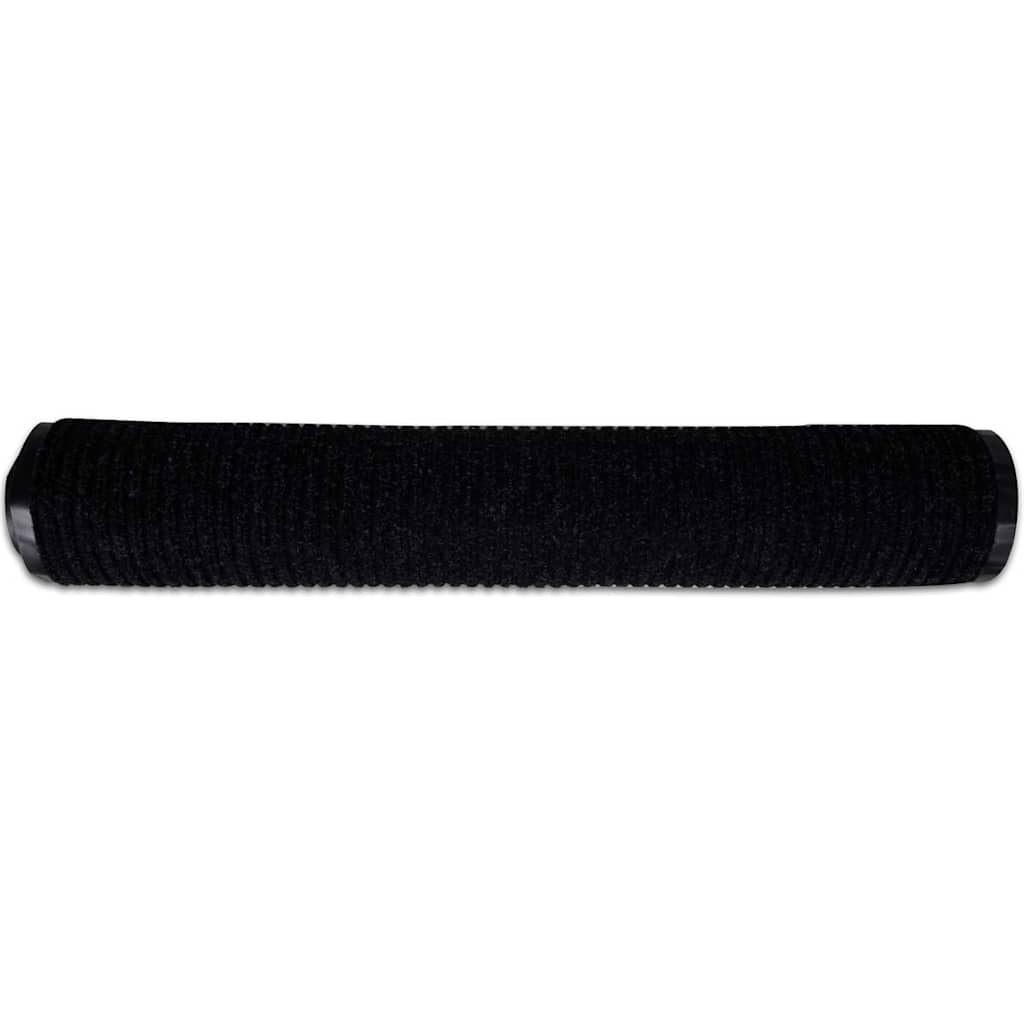 Doormat Black 90 x 150 cm PVC