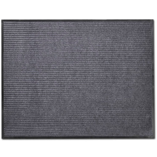 Türmatte Grau 90 x 120 cm PVC