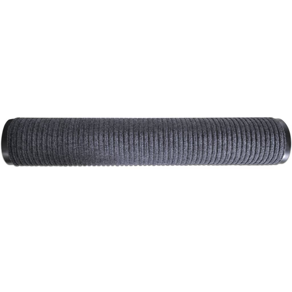 Türmatte Grau 90 x 150 cm PVC