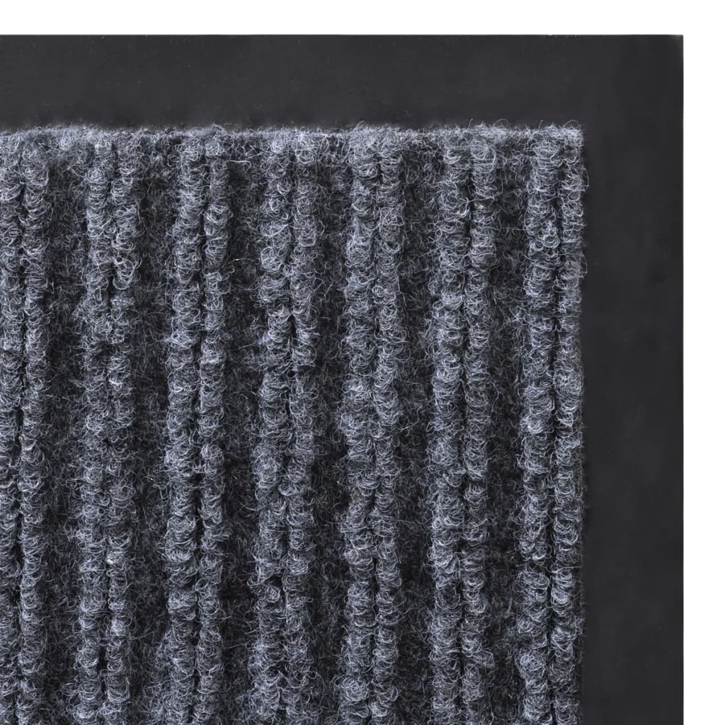 Doormat Grey 120 x 180 cm PVC
