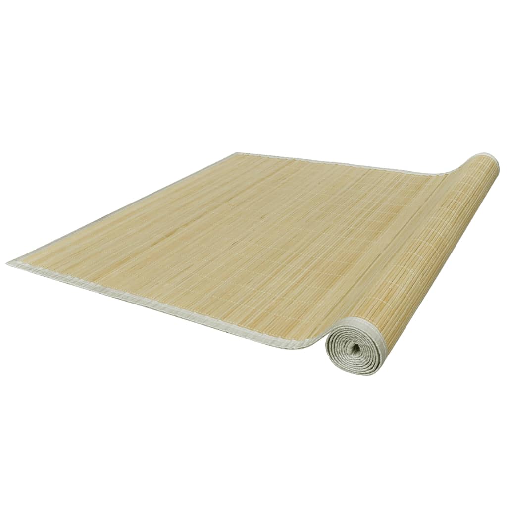 Carpet Bamboo Natural Rectangular 120x180 cm
