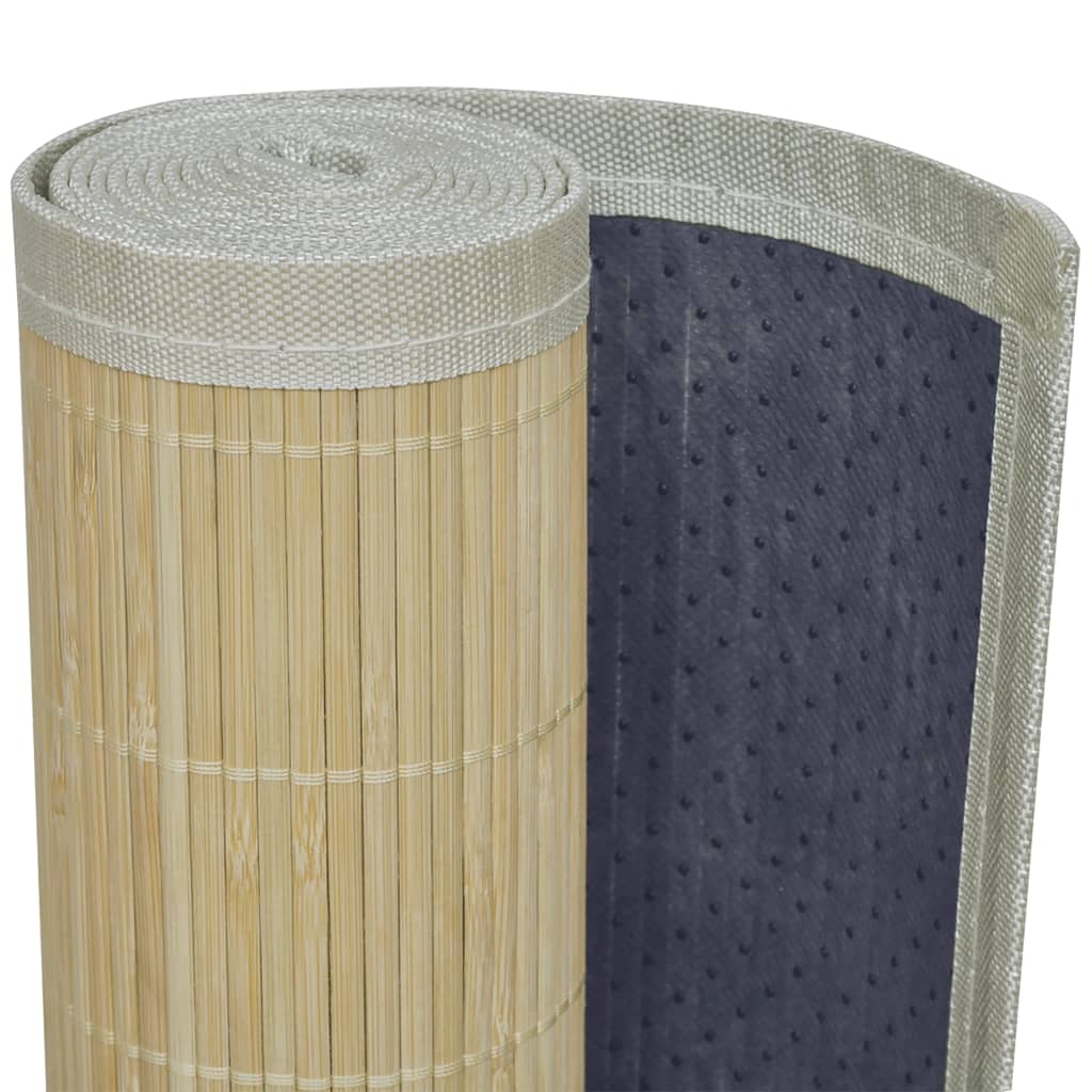 Carpet Bamboo Natural Rectangular 120x180 cm