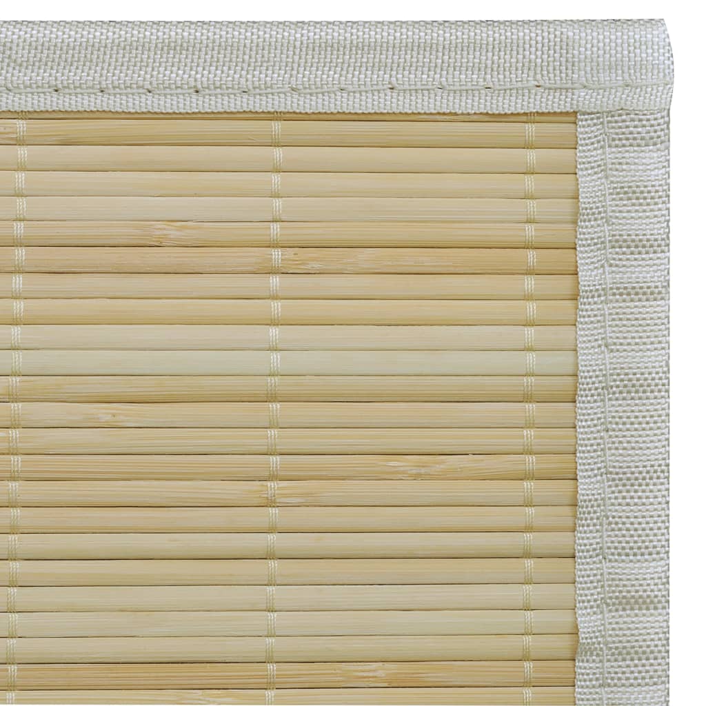 Carpet Bamboo Natural Rectangular 120x180 cm