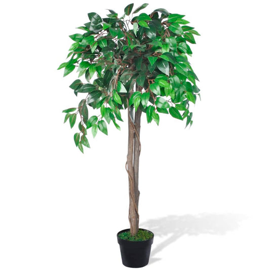 Ficus artificiel avec pot 110 cm