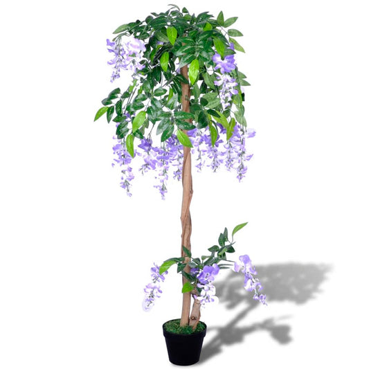 Glycine artificielle en pot 120 cm