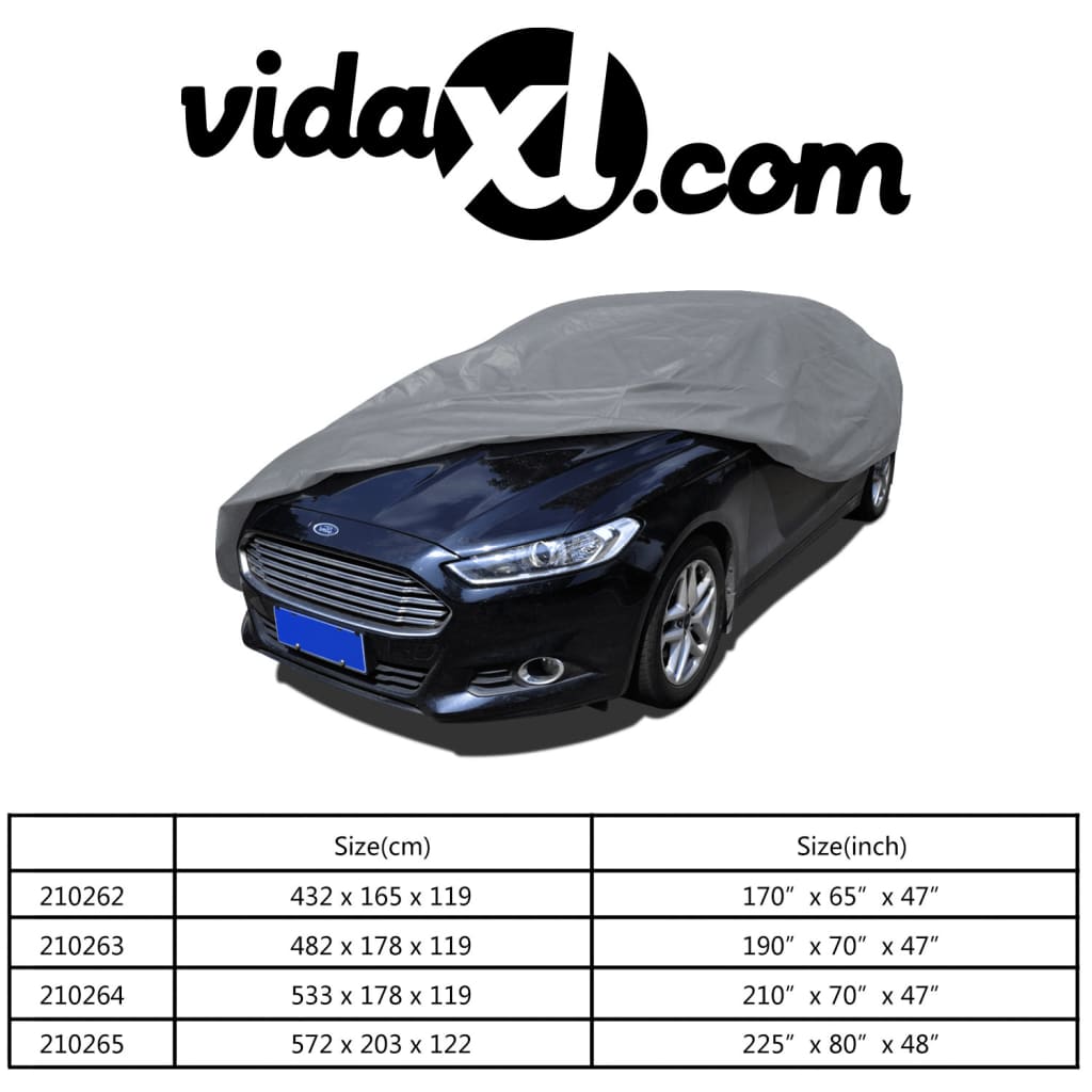 Housse de protection pour voiture en intissé taille M