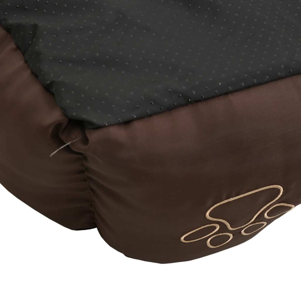 Warmes Hundebett mit Polsterkissen L