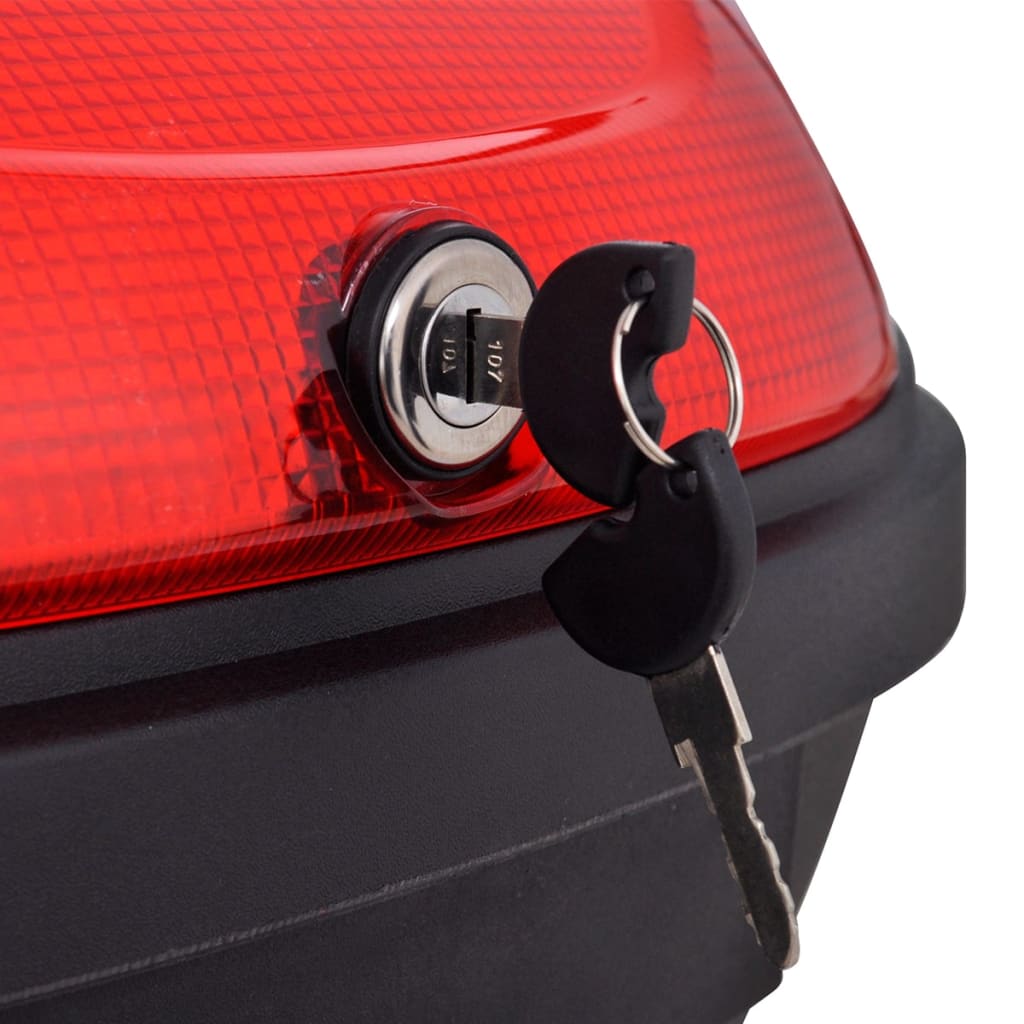 Top case moto 72 L pour 2 casques