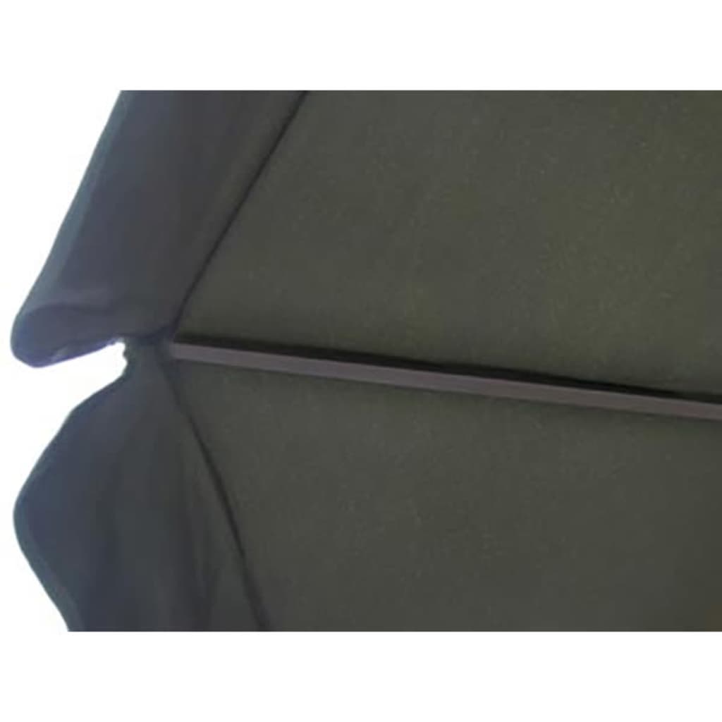 Sonnenschirm Aluminium Tragbarer Sonnenschirmständer Grün