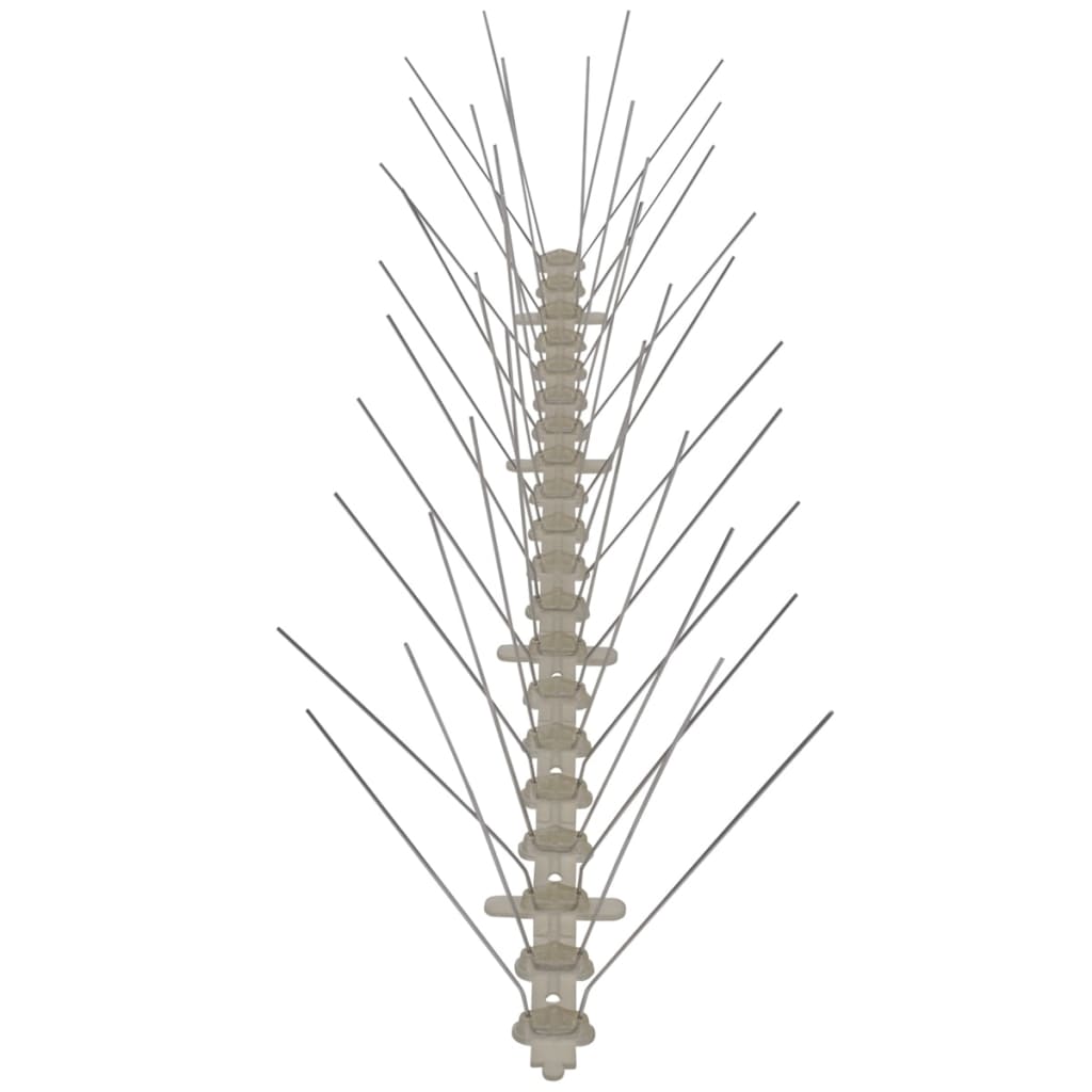 6-piece Bird Repellent Spike Set 3 m Plastic 4-row