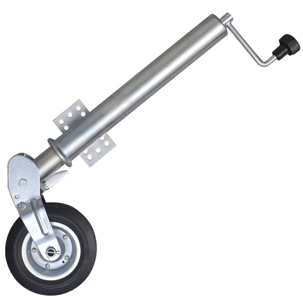 Roue jockey robuste de 60 mm, rabattable