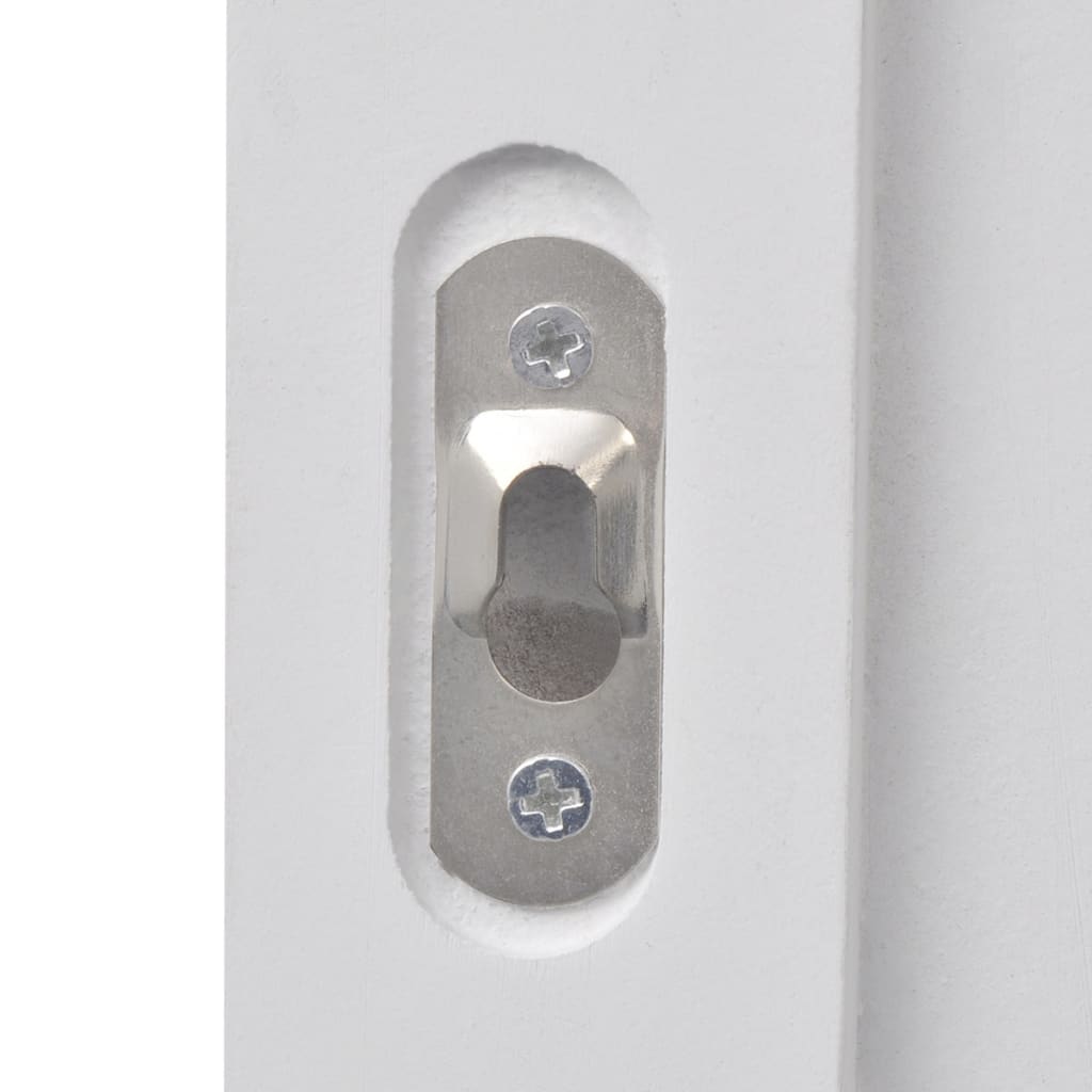 Coat Rack Panel 2 pcs. White