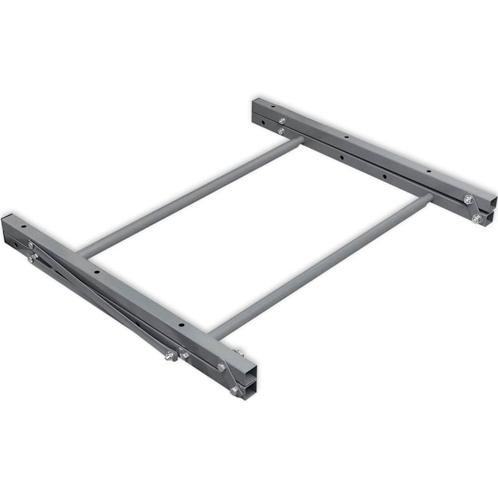 Tire Rack Silver Steel