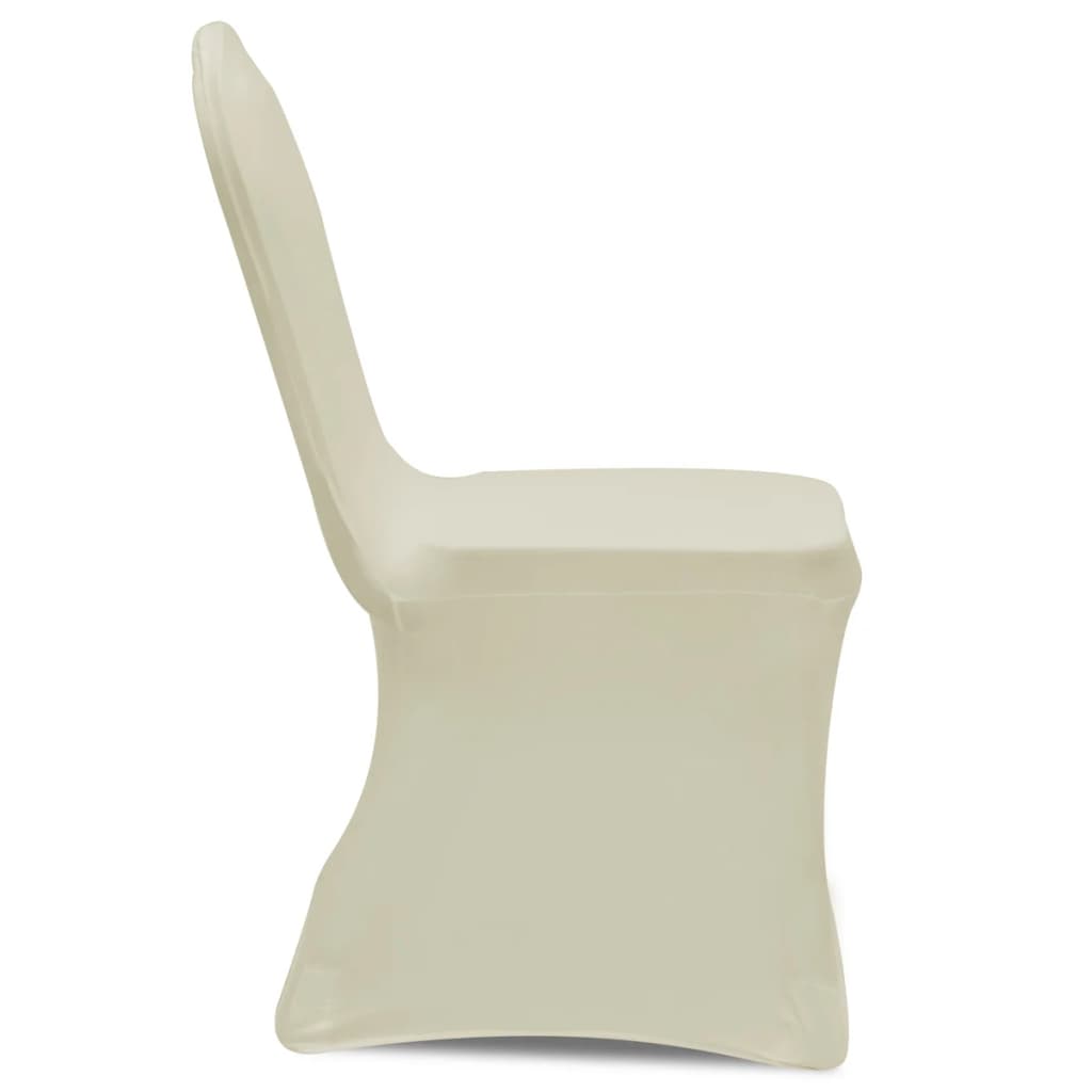 Stretch Chair Cover 4 Pieces Cream