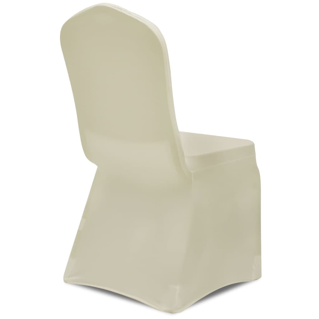 Stretch Chair Cover 4 Pieces Cream