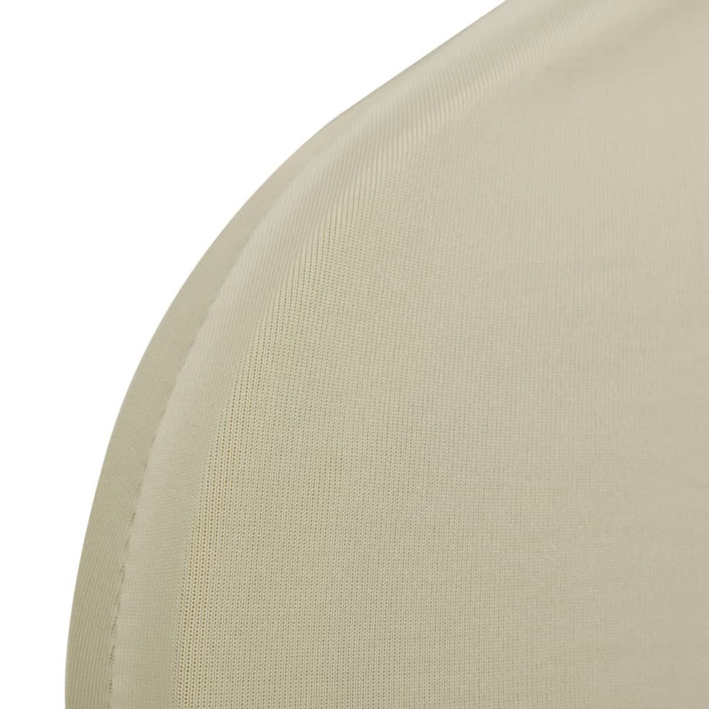 Stretch Chair Cover 4 Pieces Cream