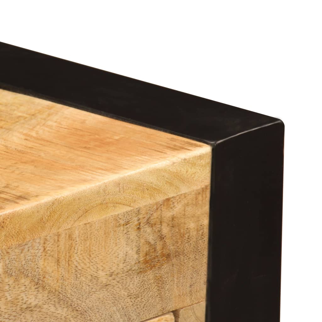 Bureau avec 2 tiroirs 110 x 50 x 77 cm Bois de manguier massif