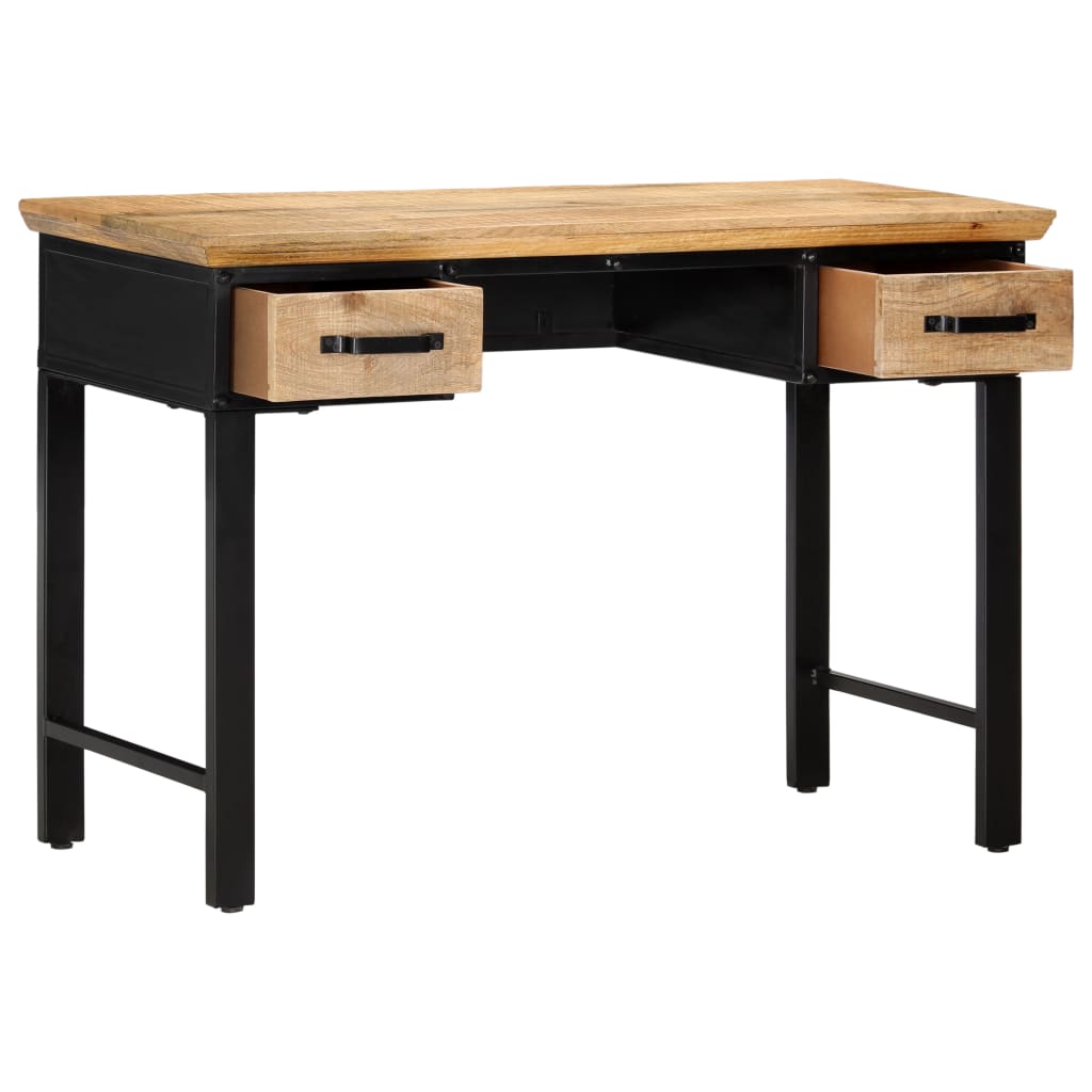 Desk 110 x 50 x 76 cm Solid Mango Wood