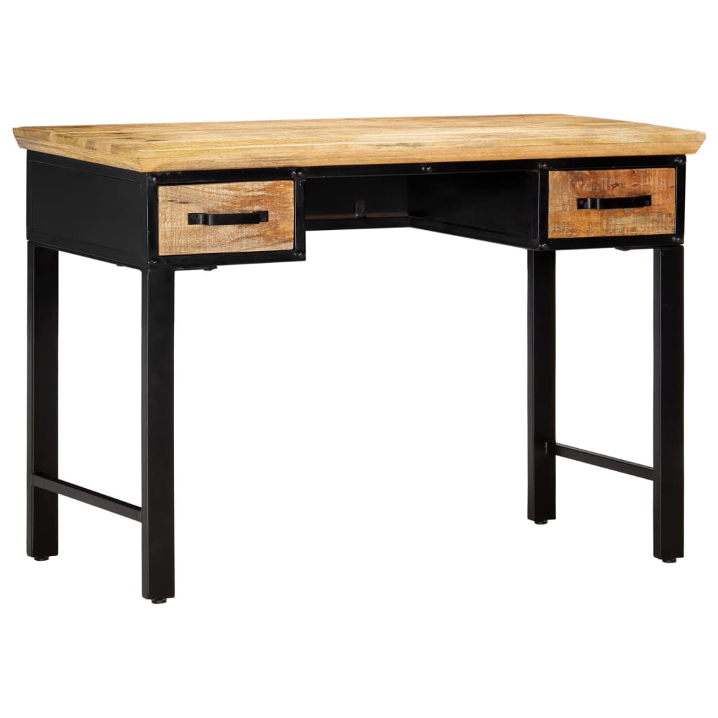 Desk 110 x 50 x 76 cm Solid Mango Wood