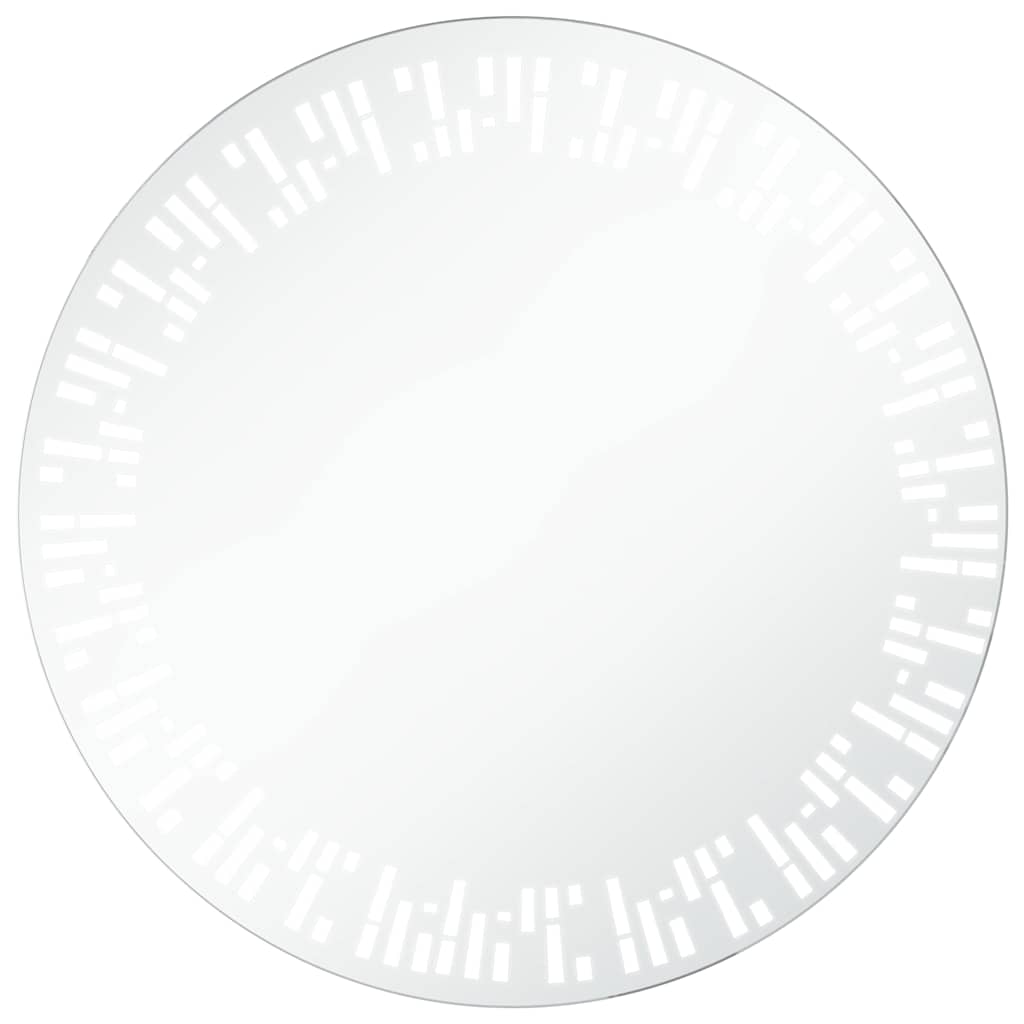 Miroir de salle de bain avec LED 70 cm