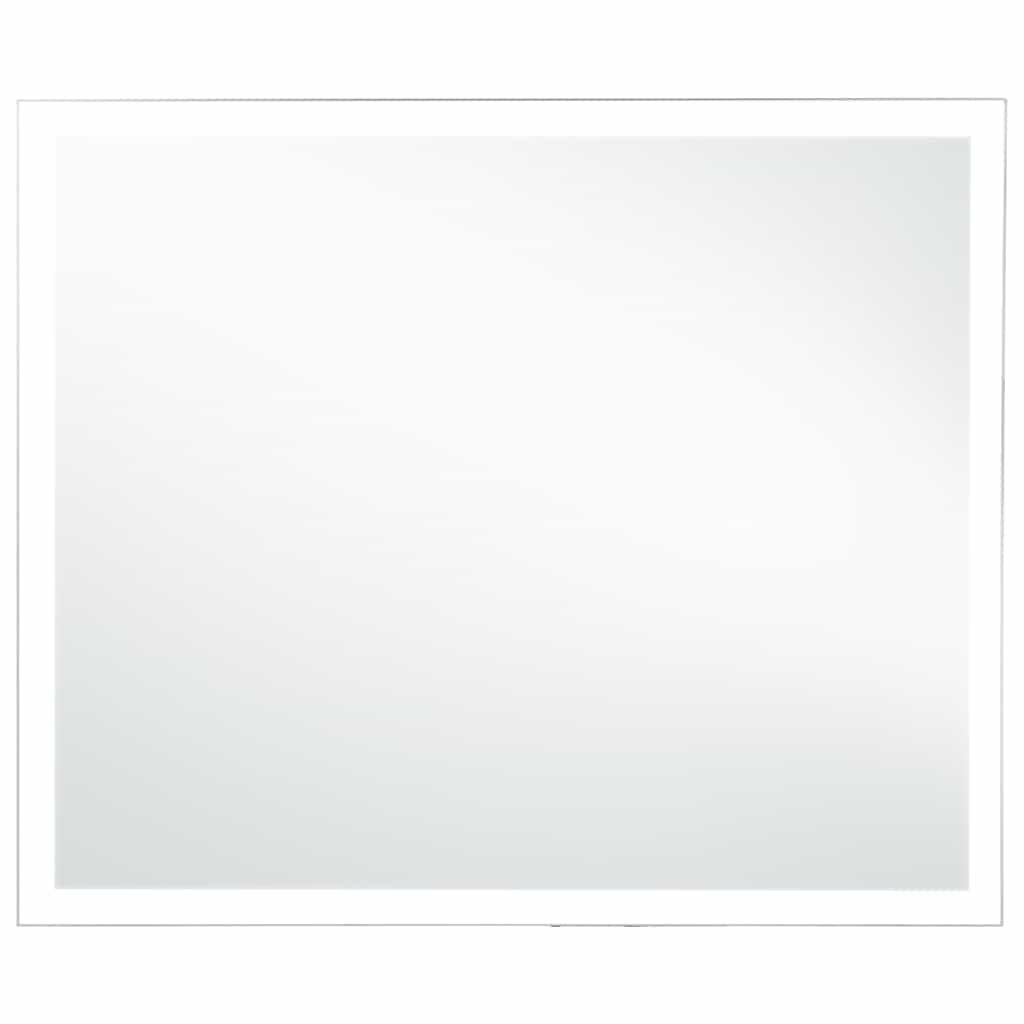 Bathroom wall mirror with LEDs 60x50 cm