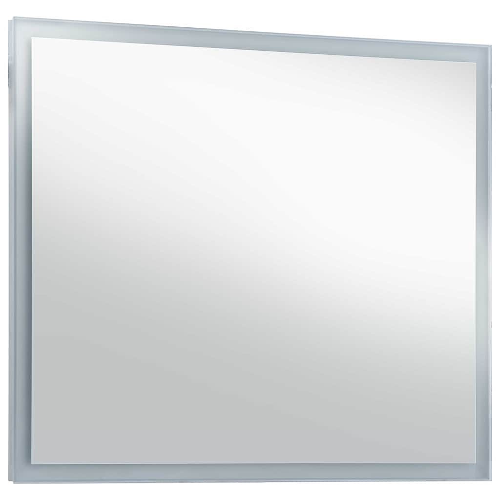 Bathroom wall mirror with LEDs 60x50 cm