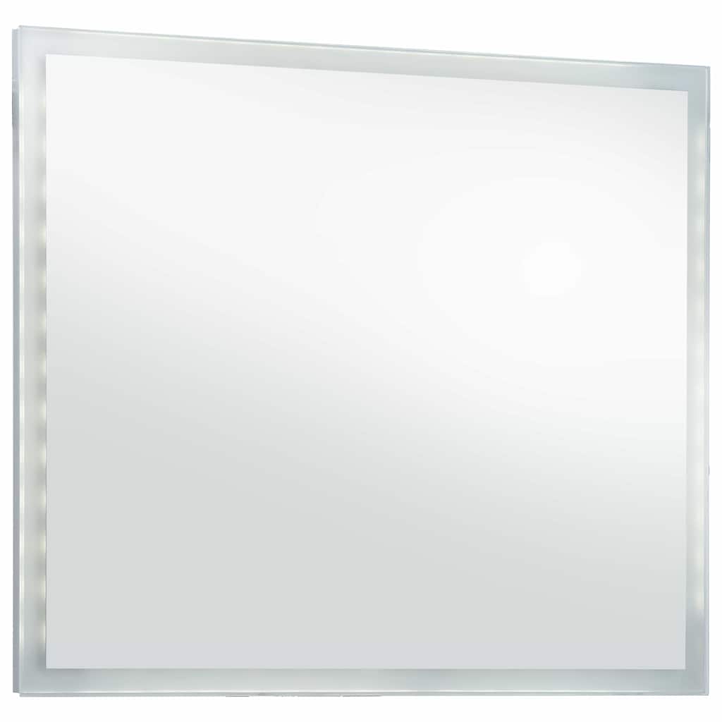 Bathroom wall mirror with LEDs 60x50 cm