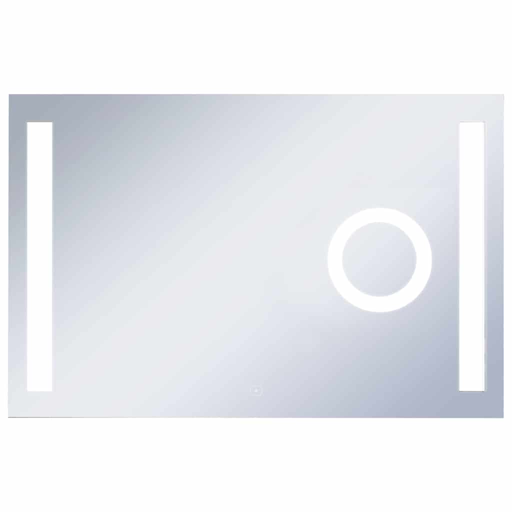 LED bathroom mirror with touch sensor 100x60 cm