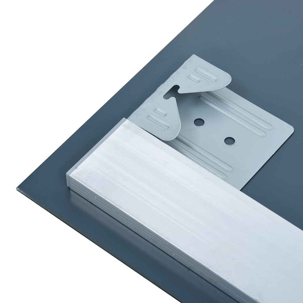 LED bathroom mirror with touch sensor 100x60 cm