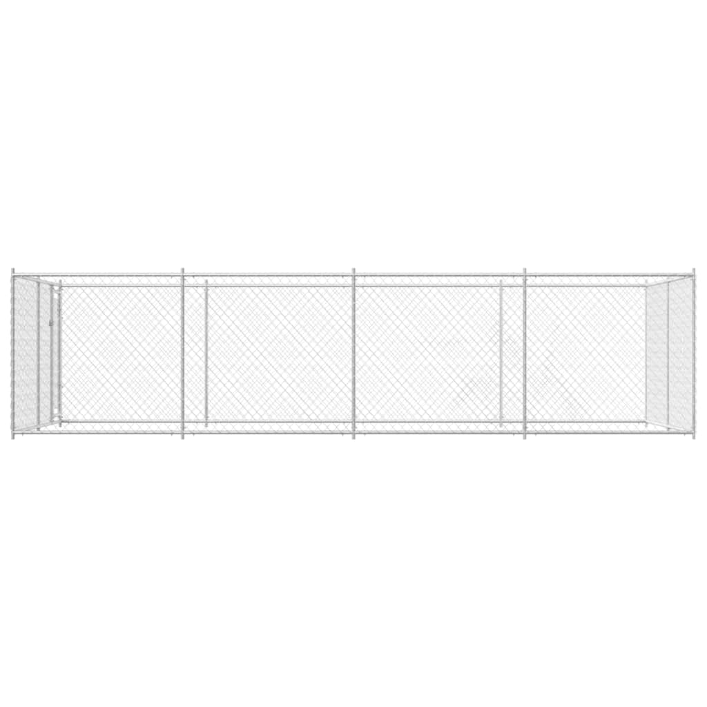 Outdoor-Hundezwinger 7,6x3,8x1,9 m