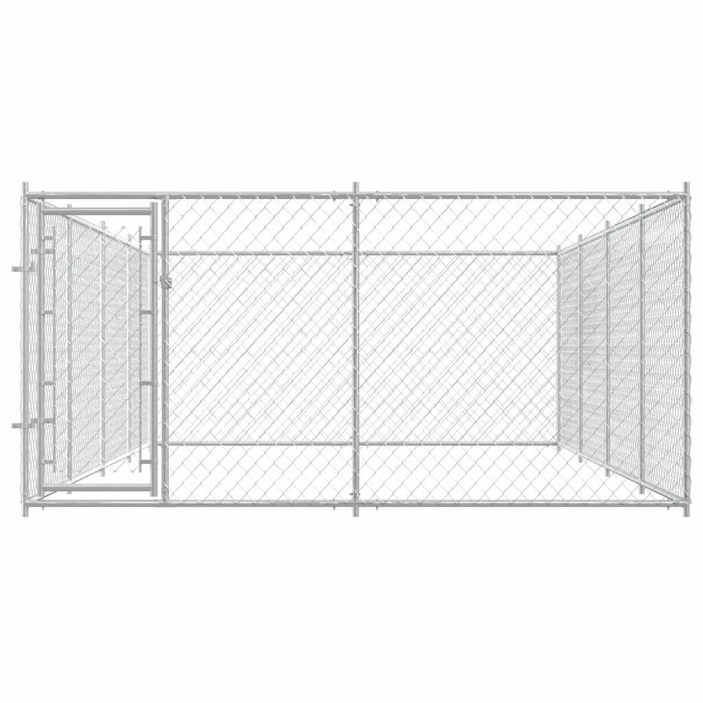 Outdoor-Hundezwinger 7,6x3,8x1,9 m