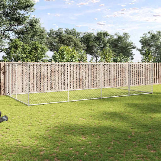 Outdoor-Hundezwinger 7,6x3,8x1,9 m