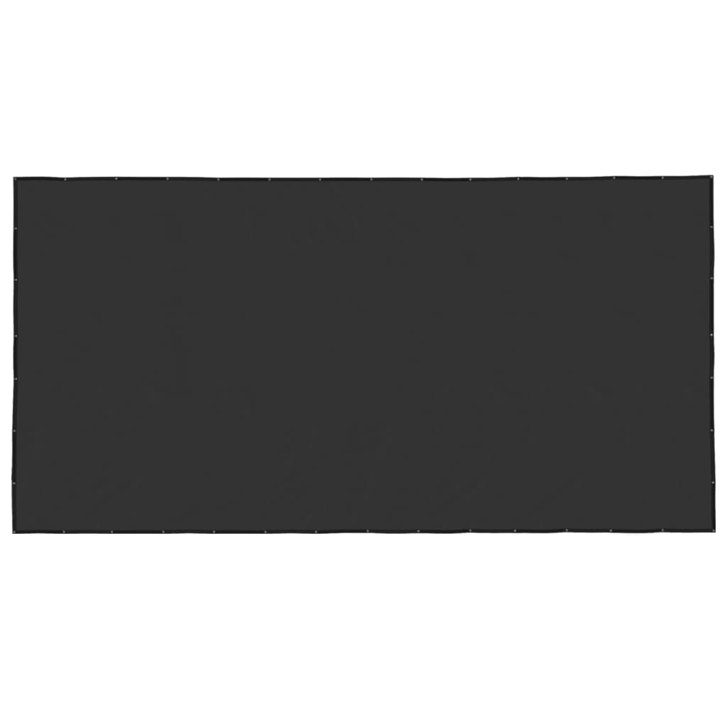 Filet pour conteneur en PEHD 3,5 x 7 m Noir