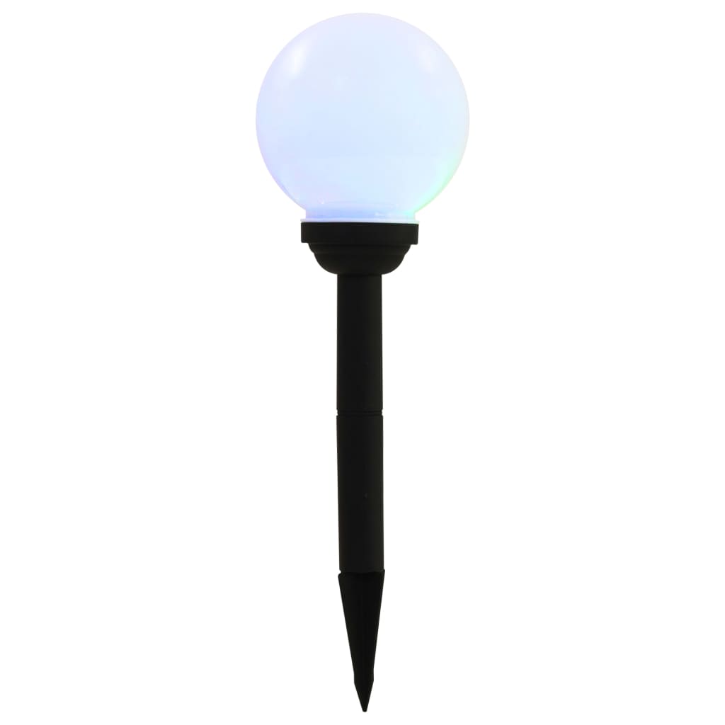 Outdoor Solar Lights 8 Pcs. LED Sphere 15 cm RGB