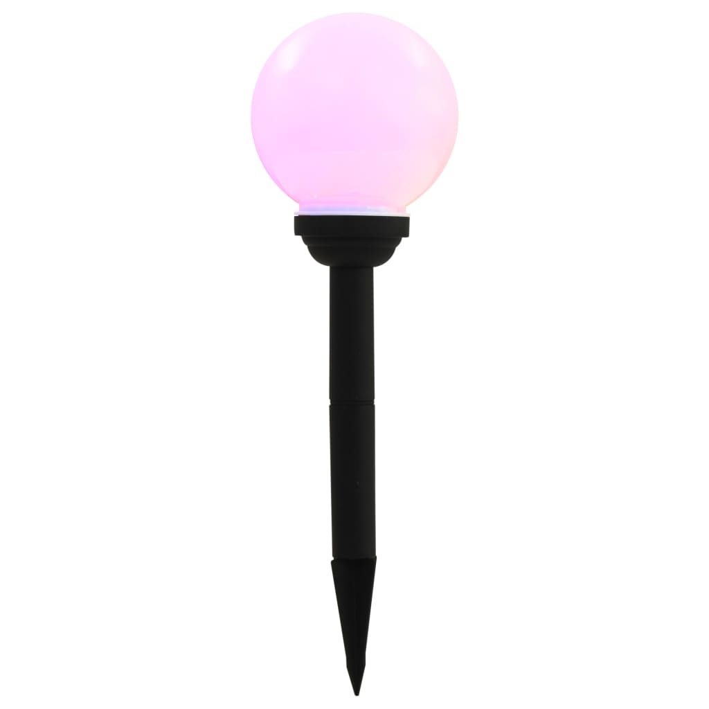 Outdoor Solar Lights 8 Pcs. LED Sphere 15 cm RGB