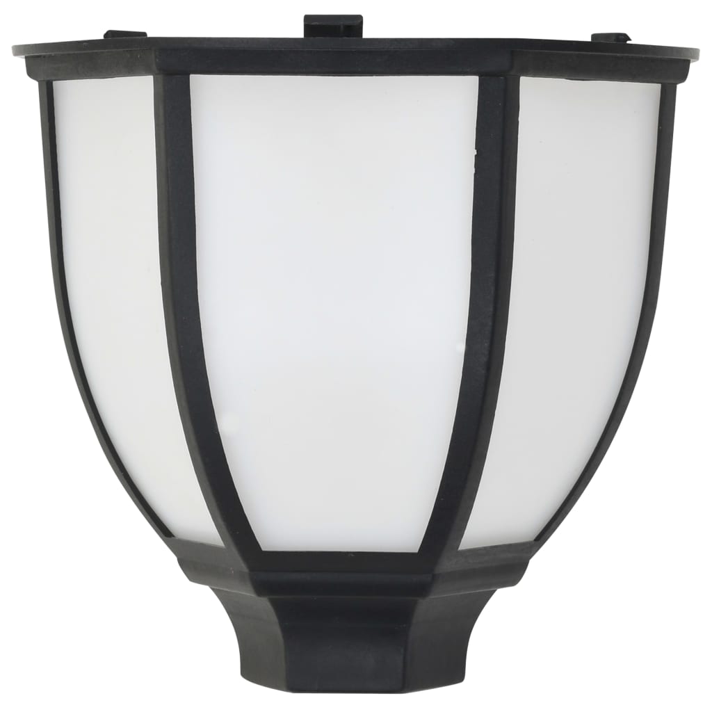 Lampes solaires d'extérieur 6 pcs. LED Noir