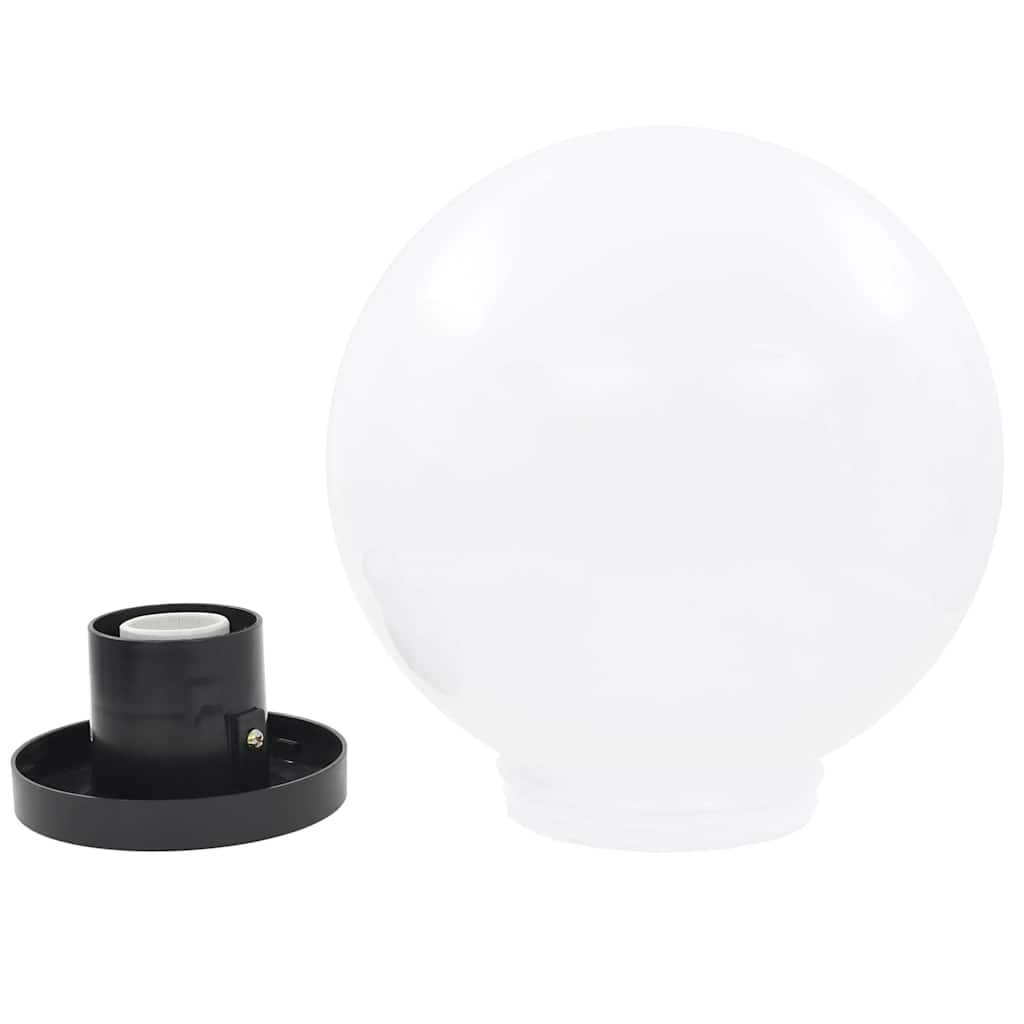 Luminaires de jardin LED 4 pcs. Sphériques 25 cm PMMA
