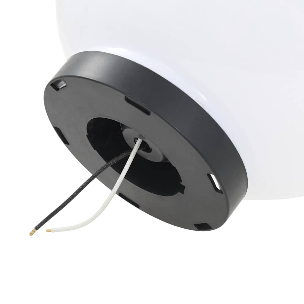 Luminaires de jardin LED 4 pcs. Sphériques 25 cm PMMA
