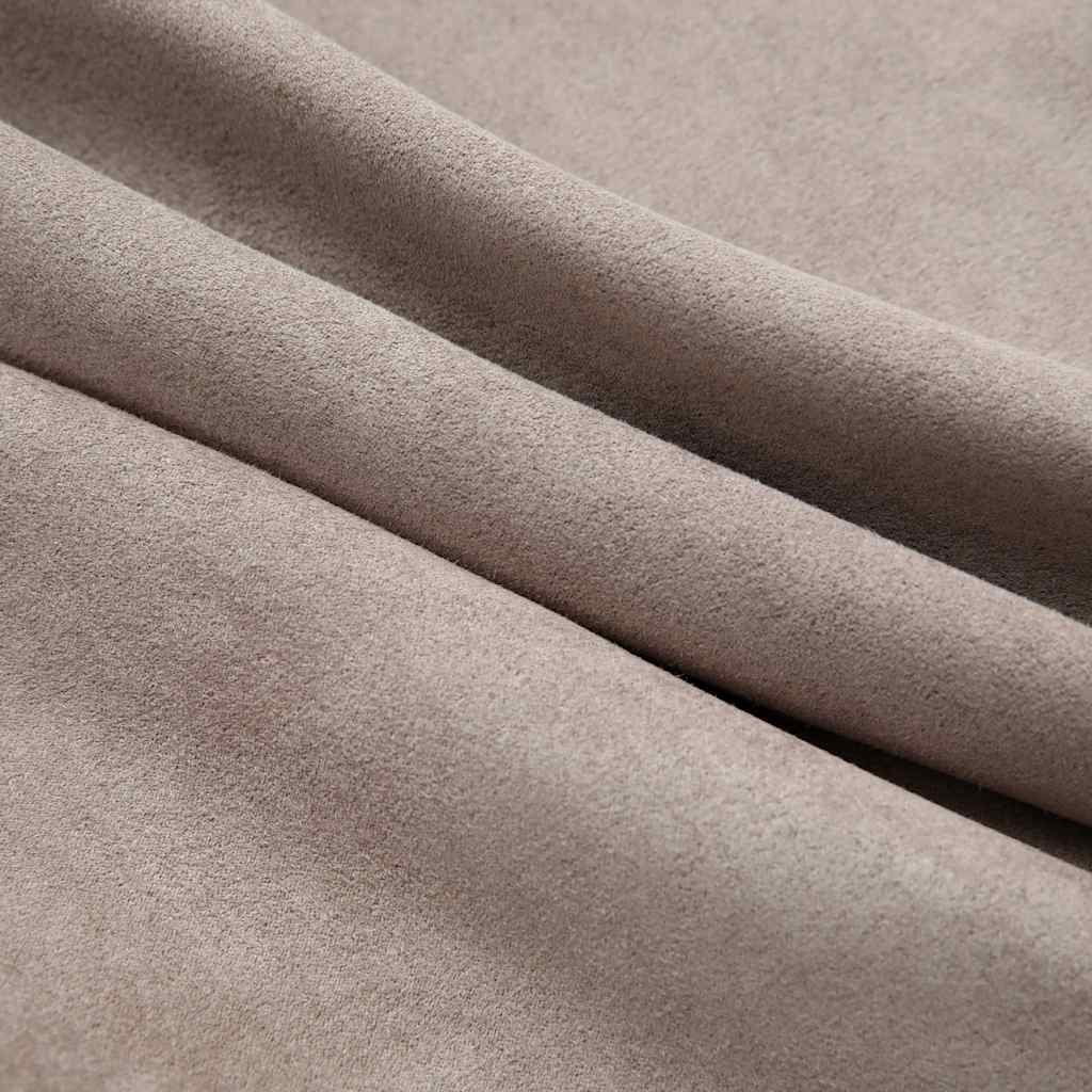 Blackout Curtains with Metal Eyelets 2 pcs. Taupe 140x175 cm