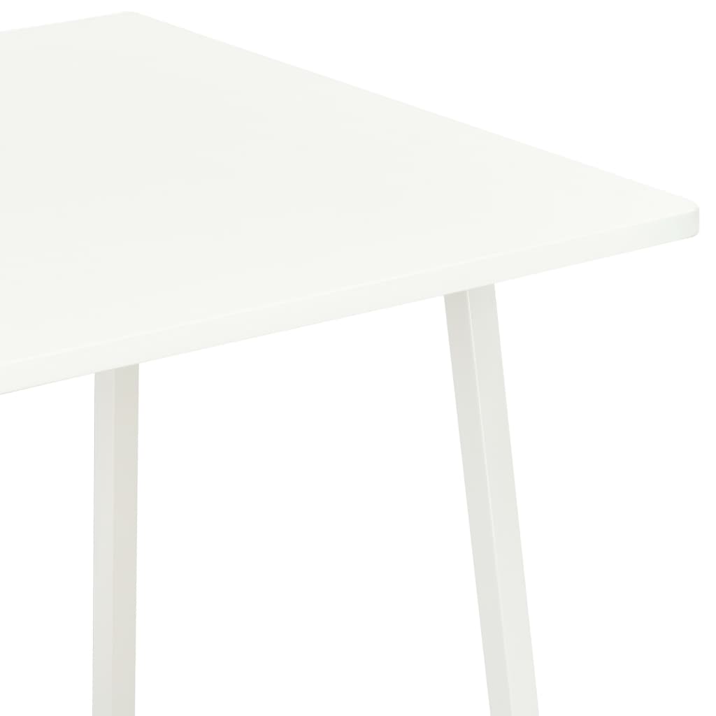 Desk with Shelf Unit White 102x50x117 cm