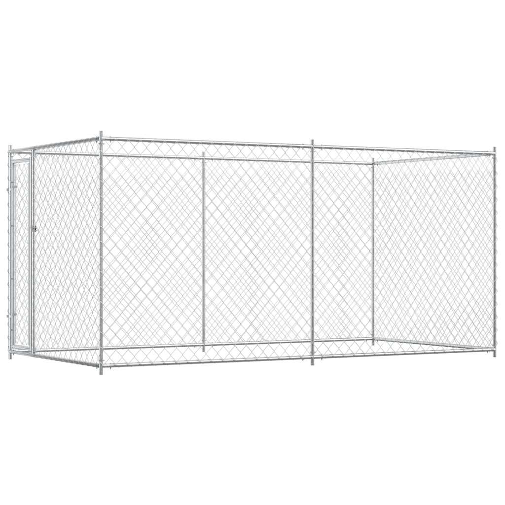 Outdoor-Hundezwinger 382x192x185 cm