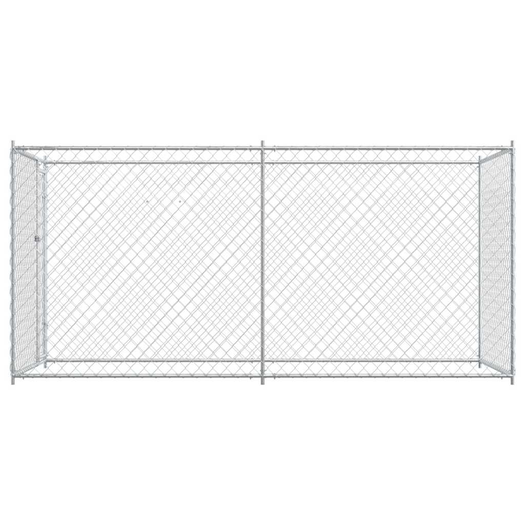 Outdoor-Hundezwinger 382x192x185 cm