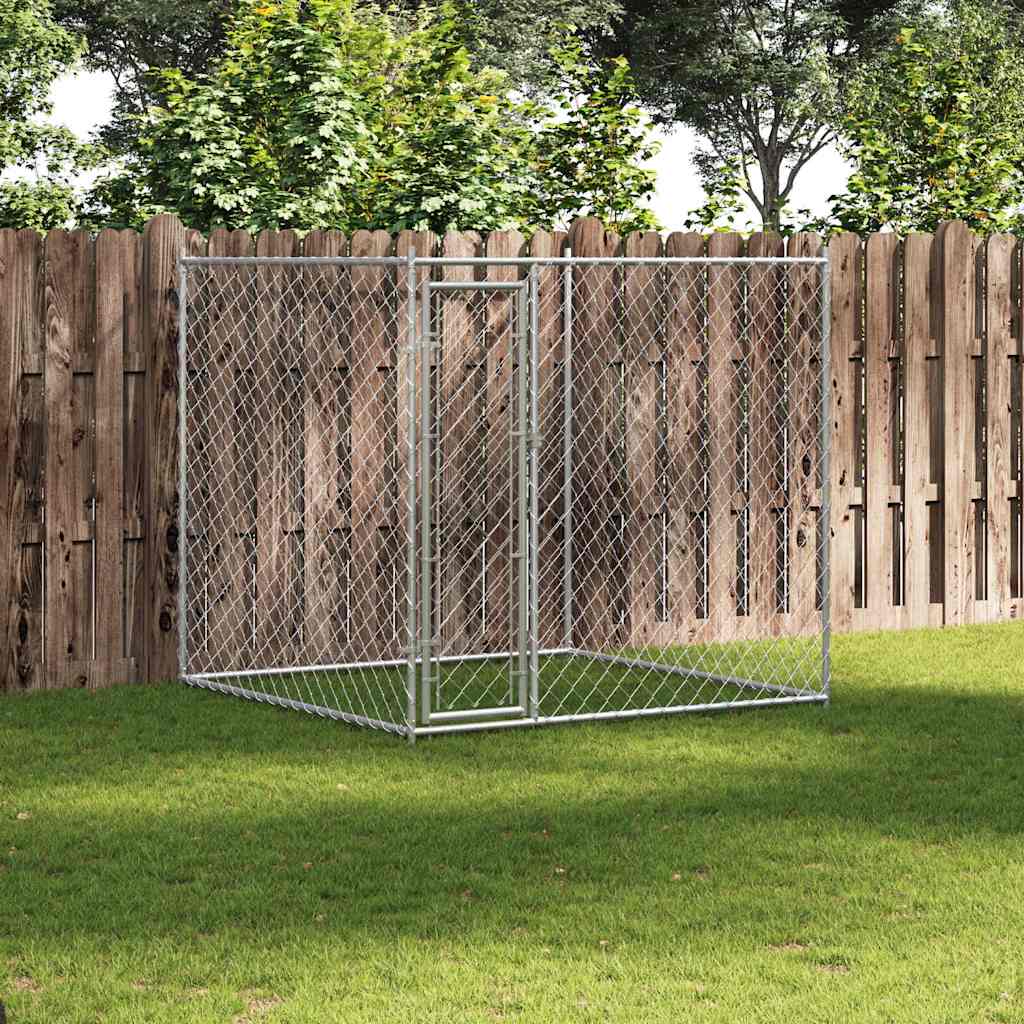 Outdoor-Hundezwinger 193x193x185 cm