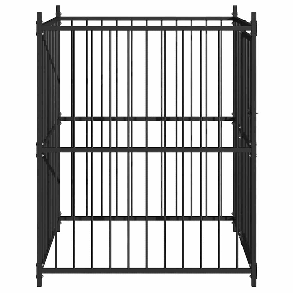 Outdoor-Hundezwinger 120x120x150 cm