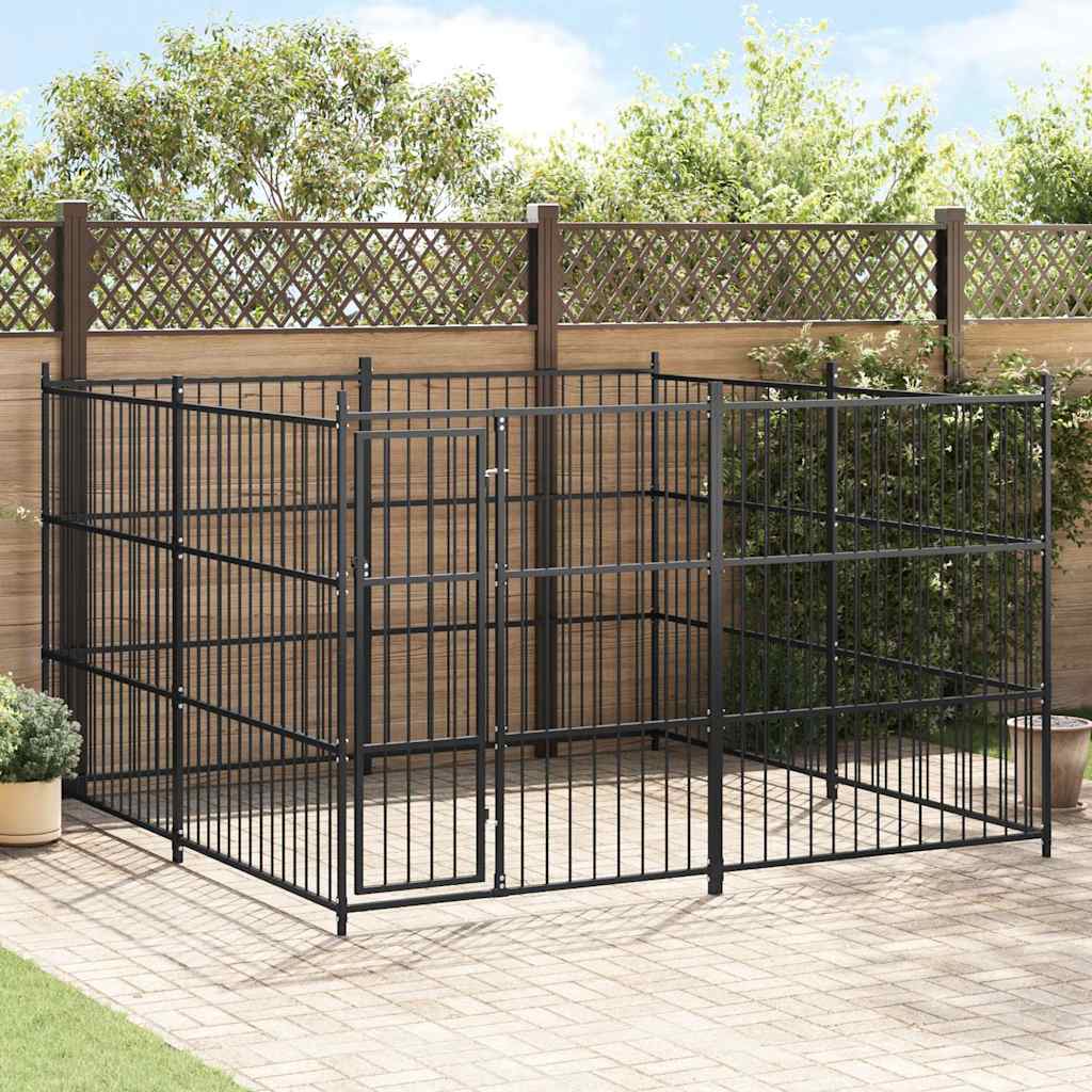 Outdoor-Hundezwinger 300×300×185 cm