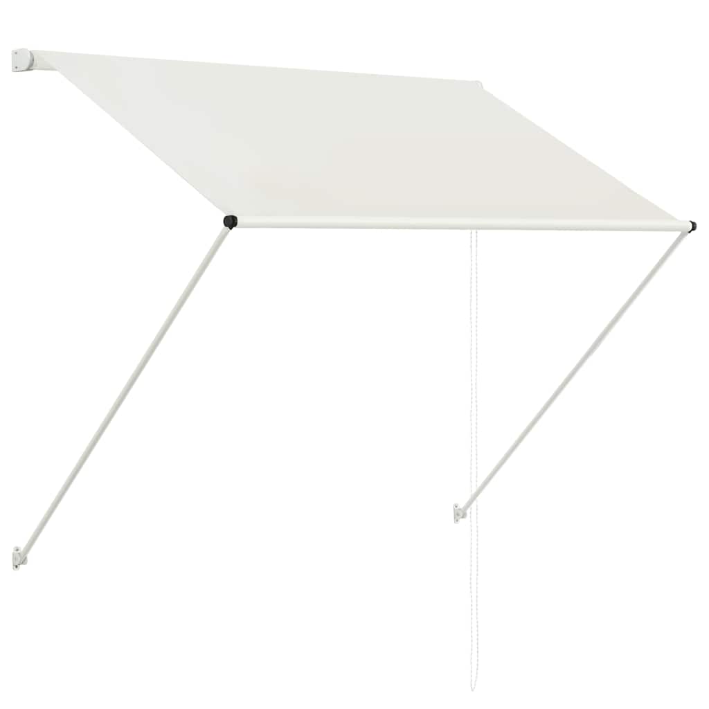 Einziehbare Markise 100×150 cm Creme