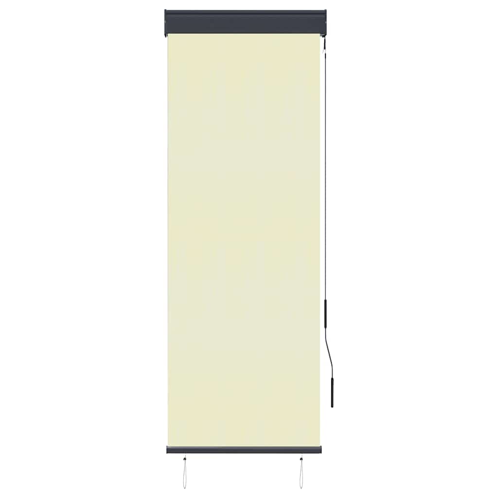 Außenrollo 60 x 250 cm Cremeweiß