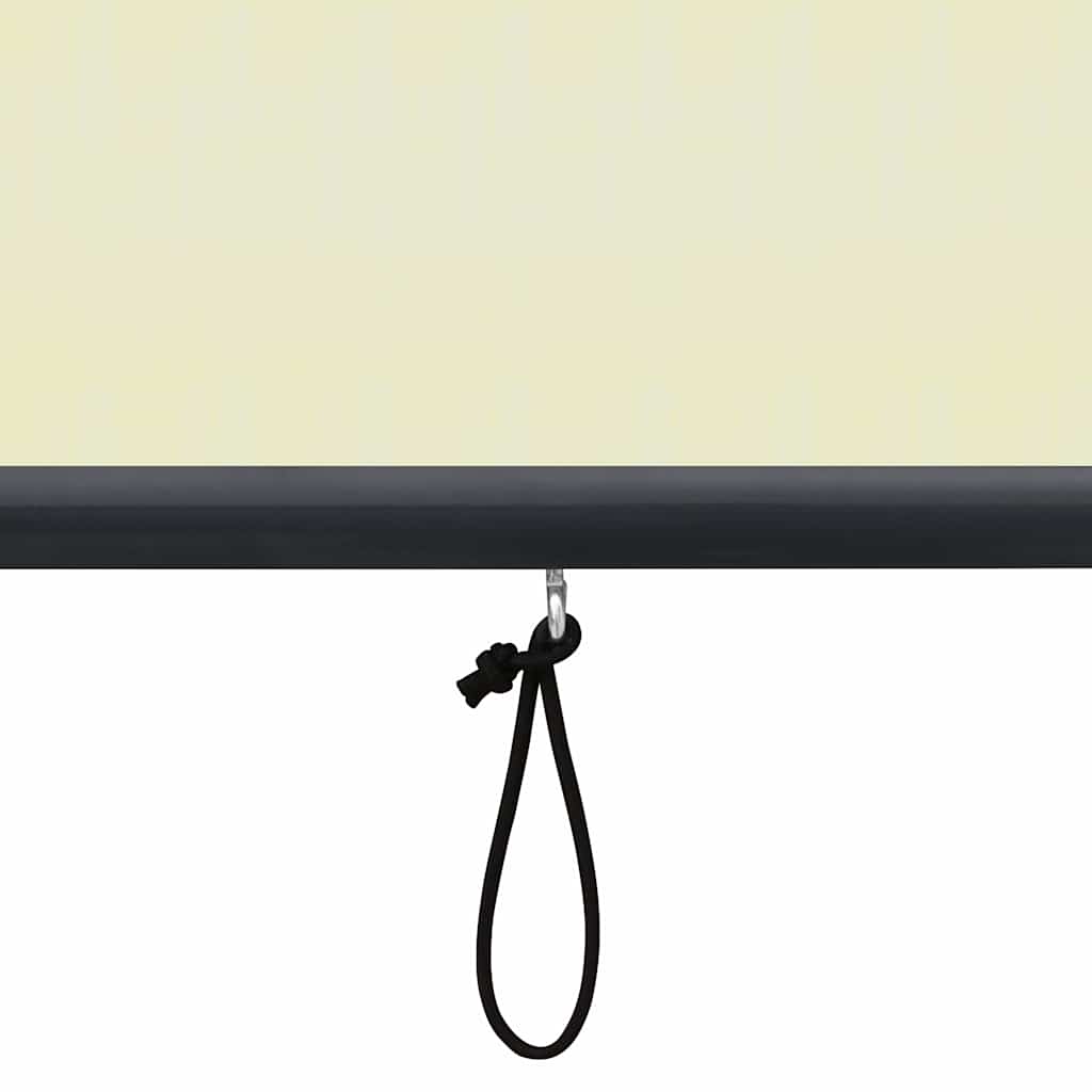 Außenrollo 80 x 250 cm Cremeweiß