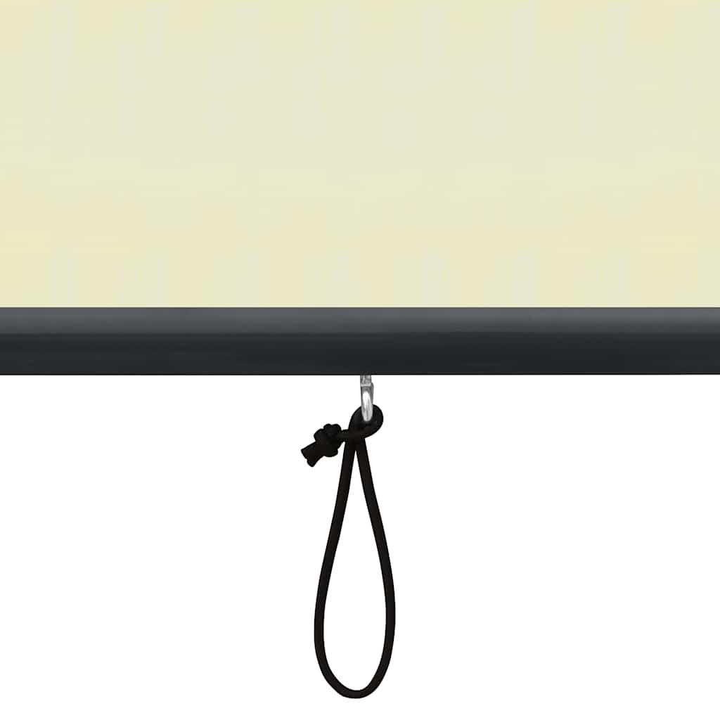 Außenrollo 100 x 250 cm Cremeweiß